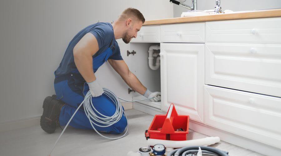 Local annual plumbing maintenance in Channing, MI